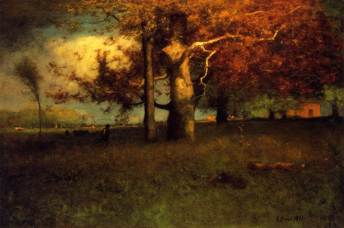 George Inness Autumn Montclair (Original)