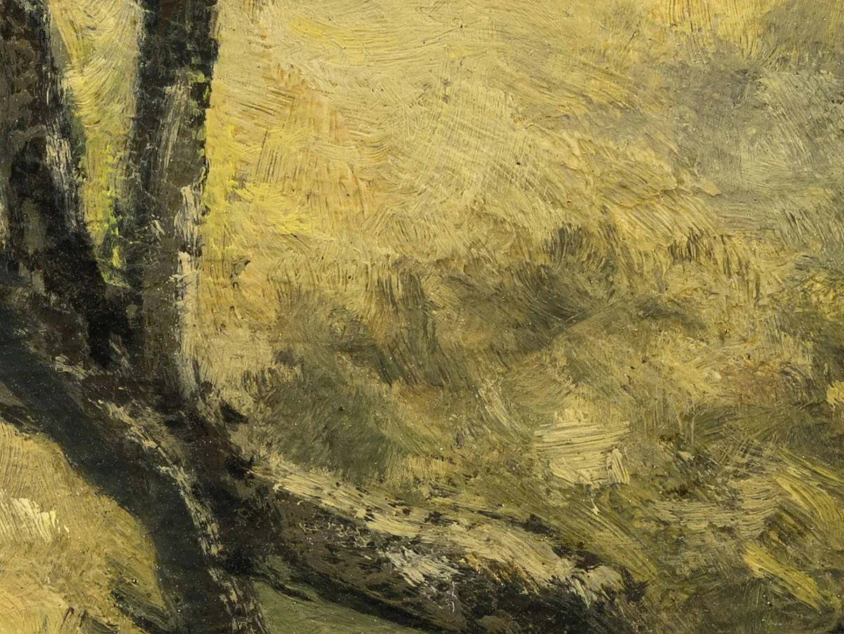In the Shade by M Francis McCarthy - 6x8 (Detail 2)