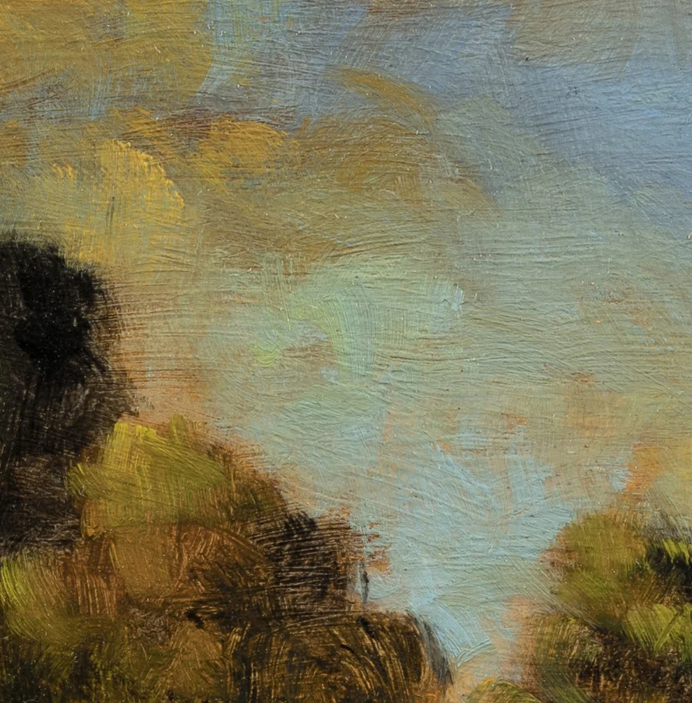  Dawn Path by M Francis McCarthy - 8x8 (Detail 2)