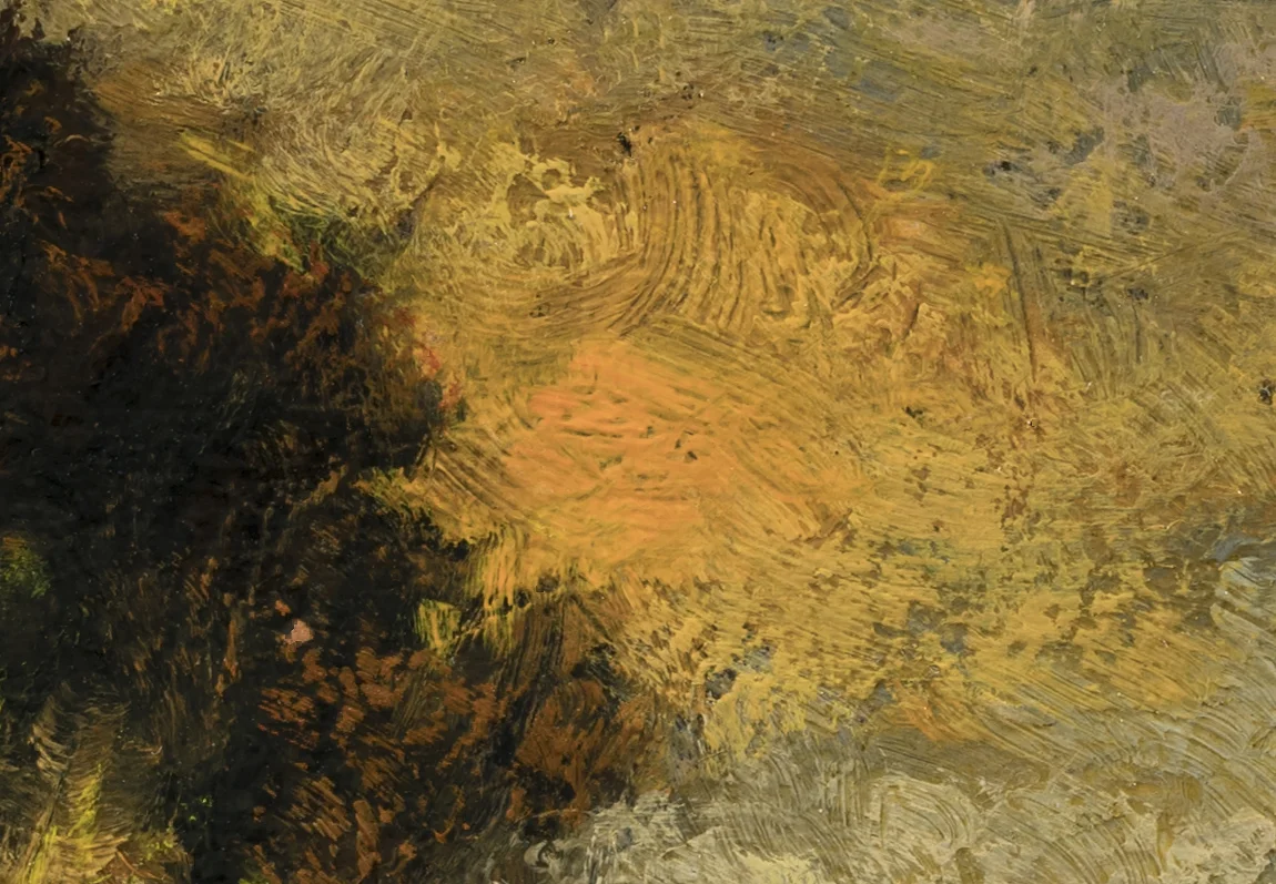 Study after: Charles Appel Landscape by M Francis McCarthy - 7x10 (Detail 2)