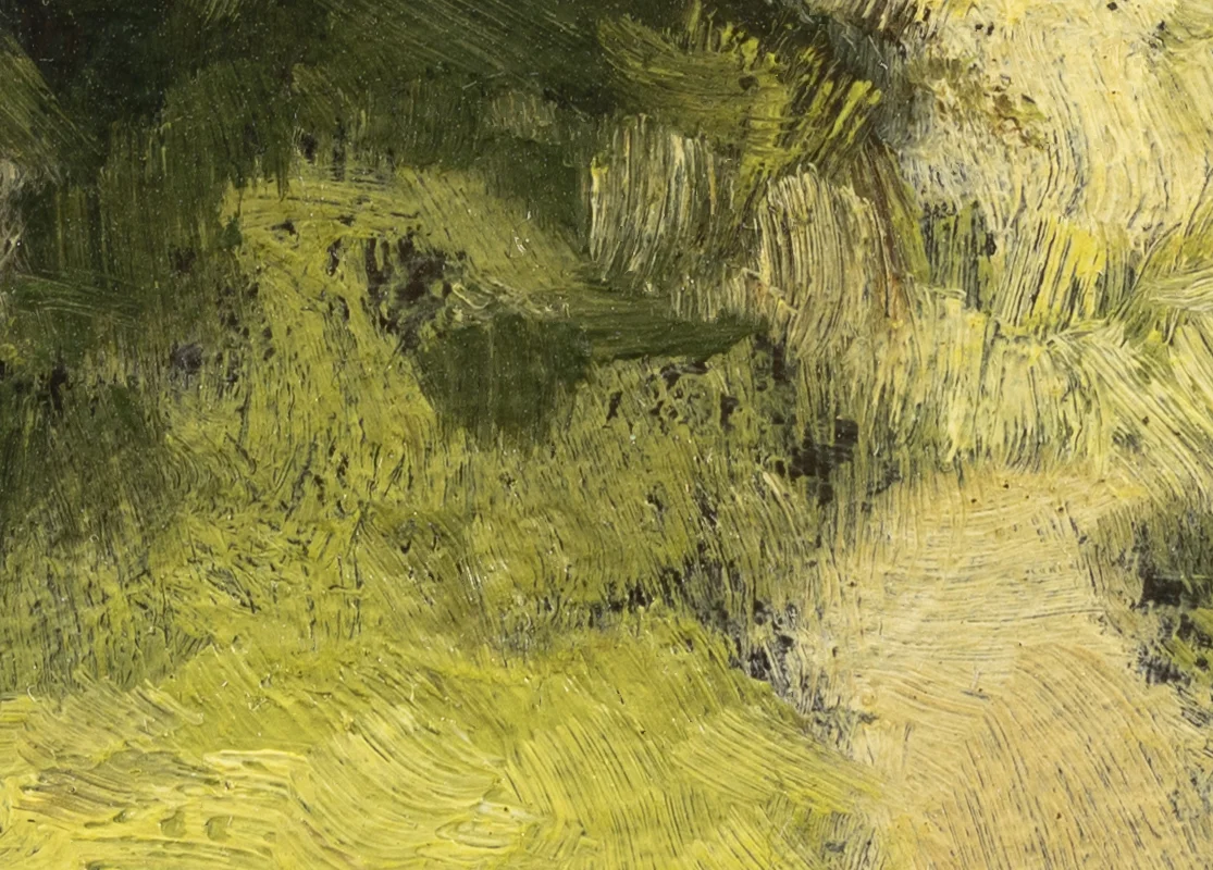 Light through the Trees by M Francis McCarthy - 5x7 (Detail)