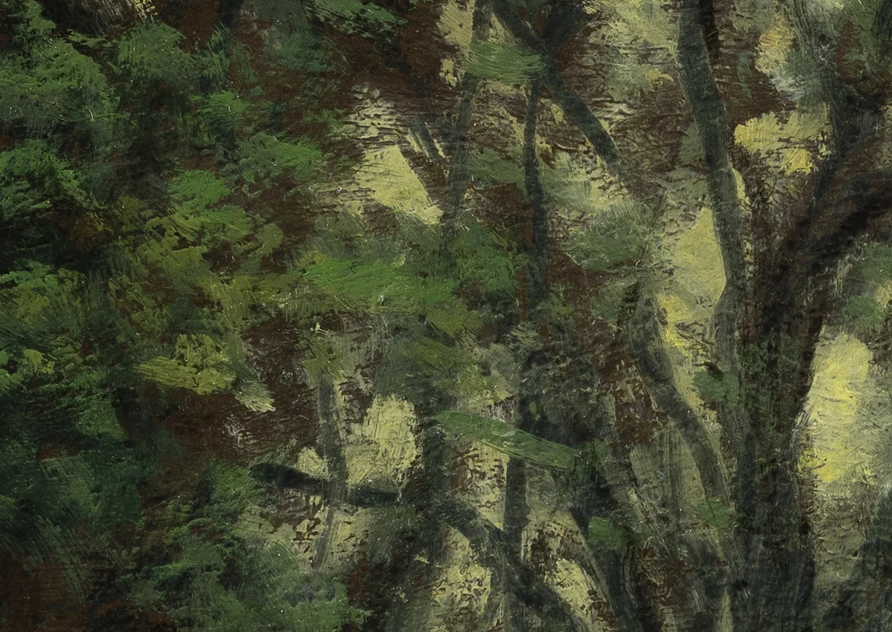 Forest Edge by M Francis McCarthy - 10x14 (Detail 2)