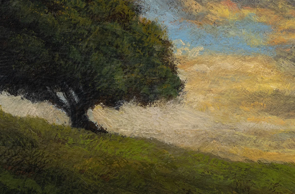 Nearing Twilight by M Francis McCarthy - 4x6 (Detail)