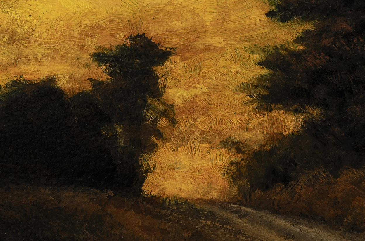 Sunset Road by M Francis McCarthy - 4x6 (Detail)