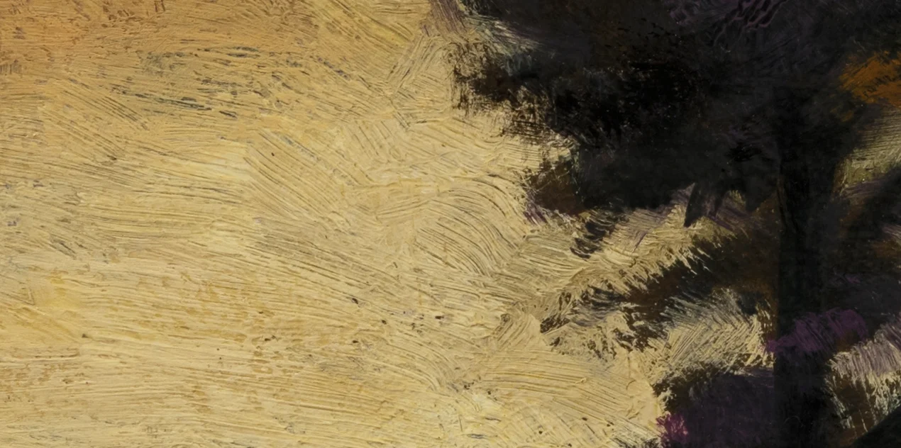 Close to Dusk by M Francis McCarthy - 5x10 (Detail 2)