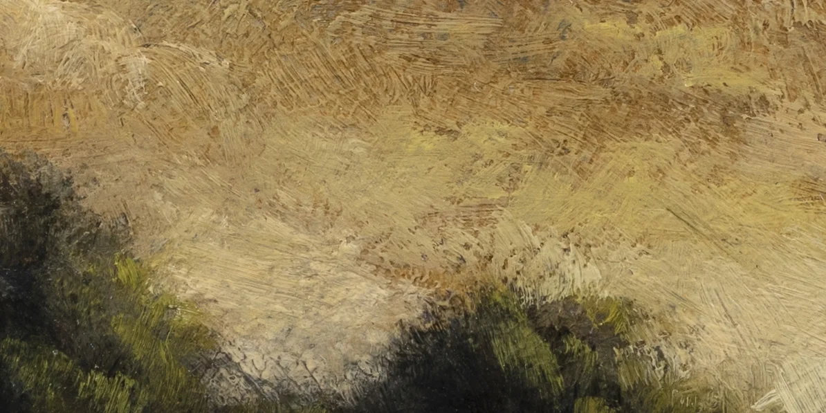 Summer Creek by M Francis McCarthy - 5x10 (Detail 2)