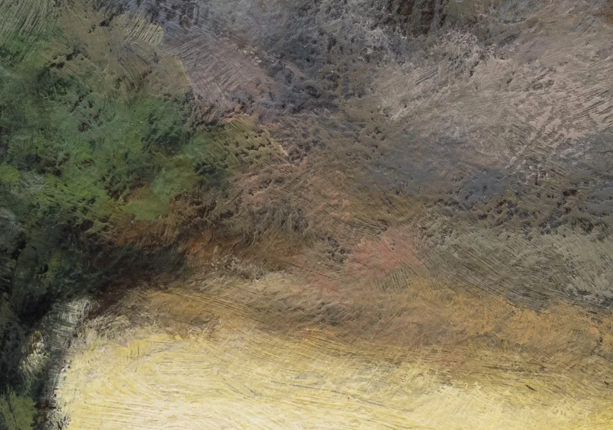 John Francis Murphy Landscape by M Francis McCarthy - 7x10 (Detail 2)
