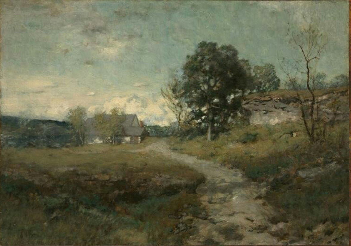Alexander H Wyant Arkville Landscape (Original)
