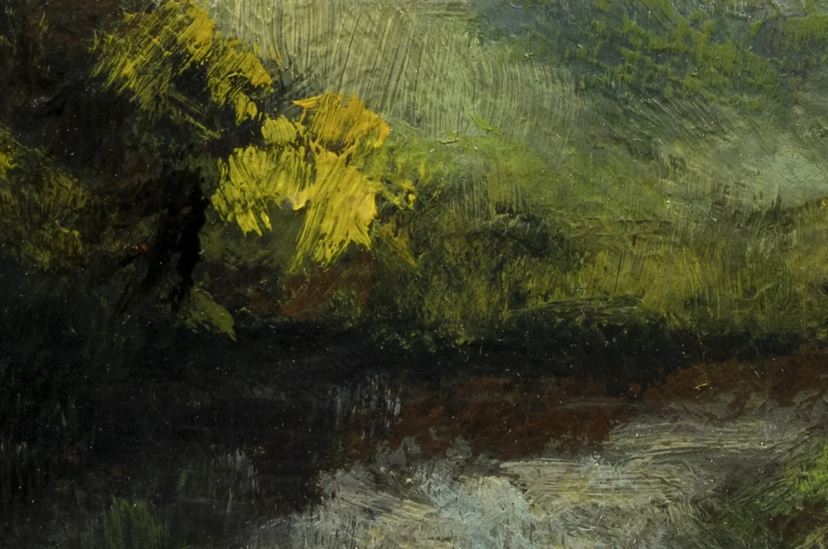 Cloudy Day by M Francis McCarthy - 4x6 (Detail 2)