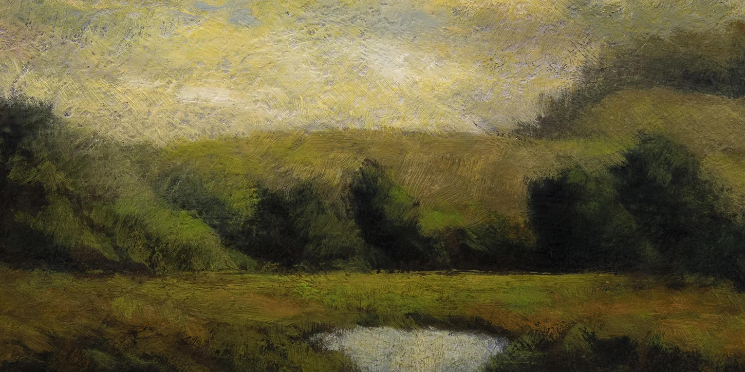 Early Summer by M Francis McCarthy - 5x10 (Detail)