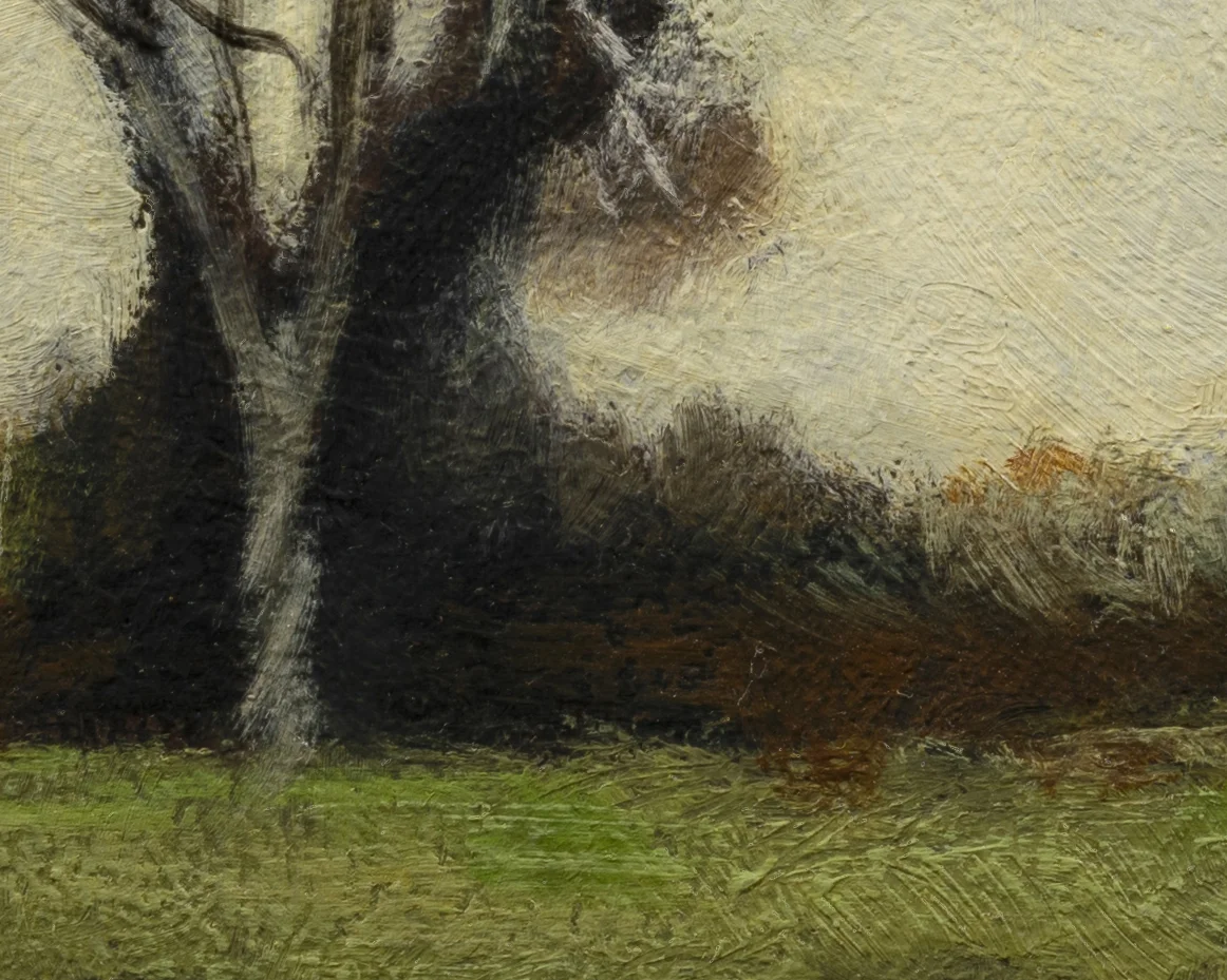 Study after Camille Corot Landscape by M Francis McCarthy - 8x10 (Detail)