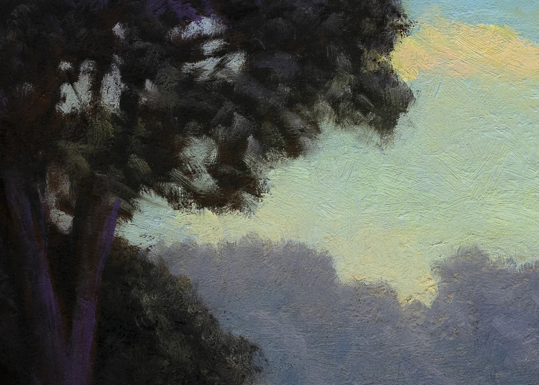 Morning by the Bay by M Francis McCarthy - 10x14 (Detail)