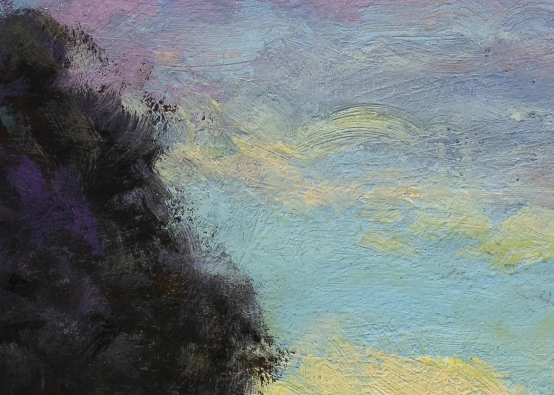 Morning by the Bay by M Francis McCarthy - 10x14 (Detail 2)