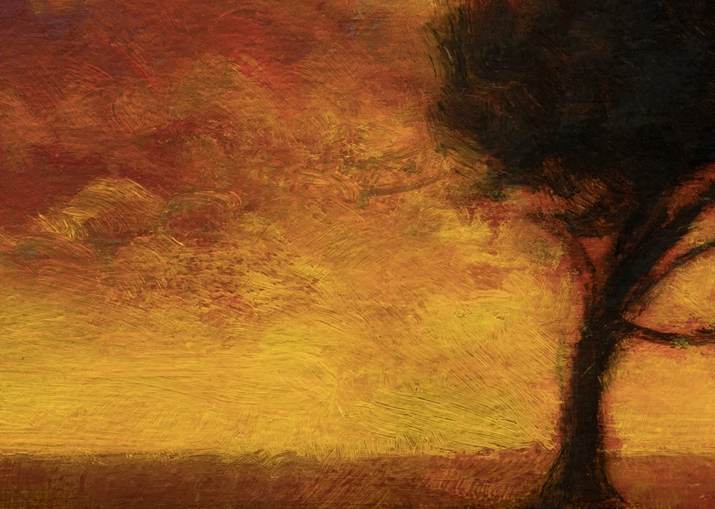 Evening Color by M Francis McCarthy - 5x7 (Detail)