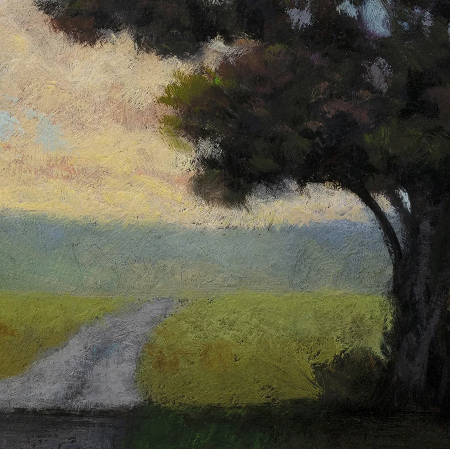 Into the Field by M Francis McCarthy - 8x8 (Detail)