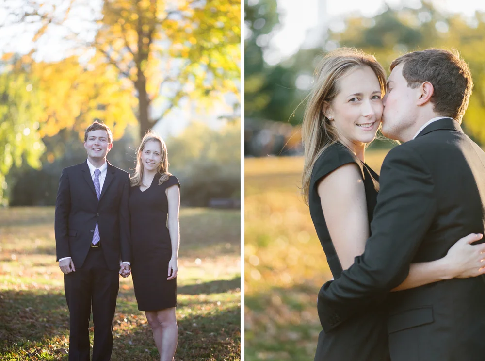 Fall in Central Park | New York City Engagement Photographer