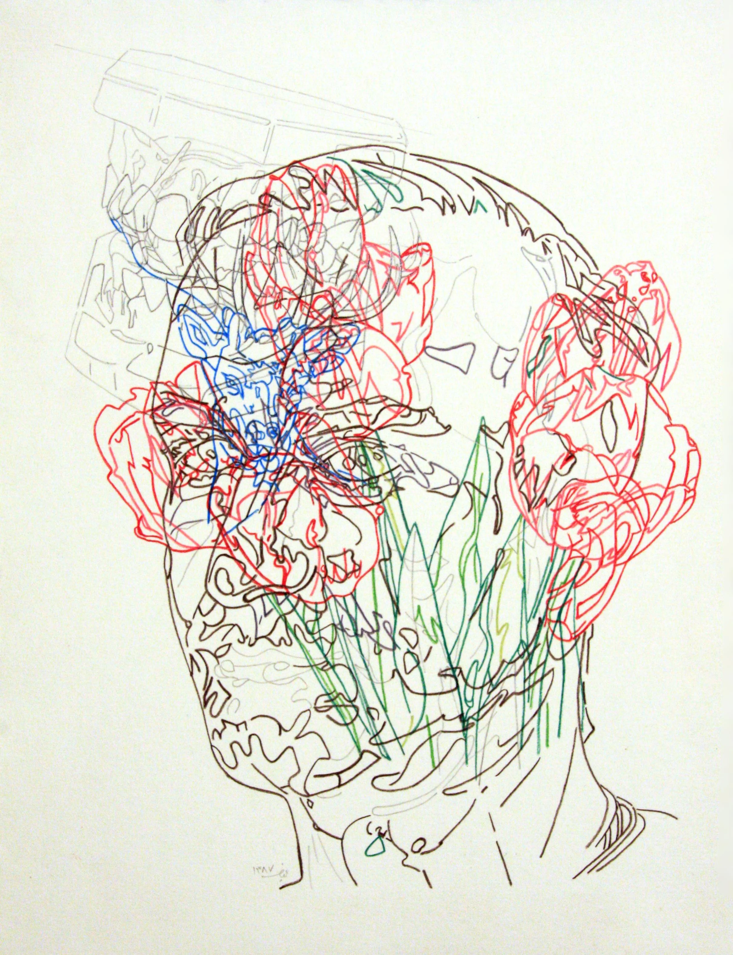 Tulips Teeth - Drawing No. 3