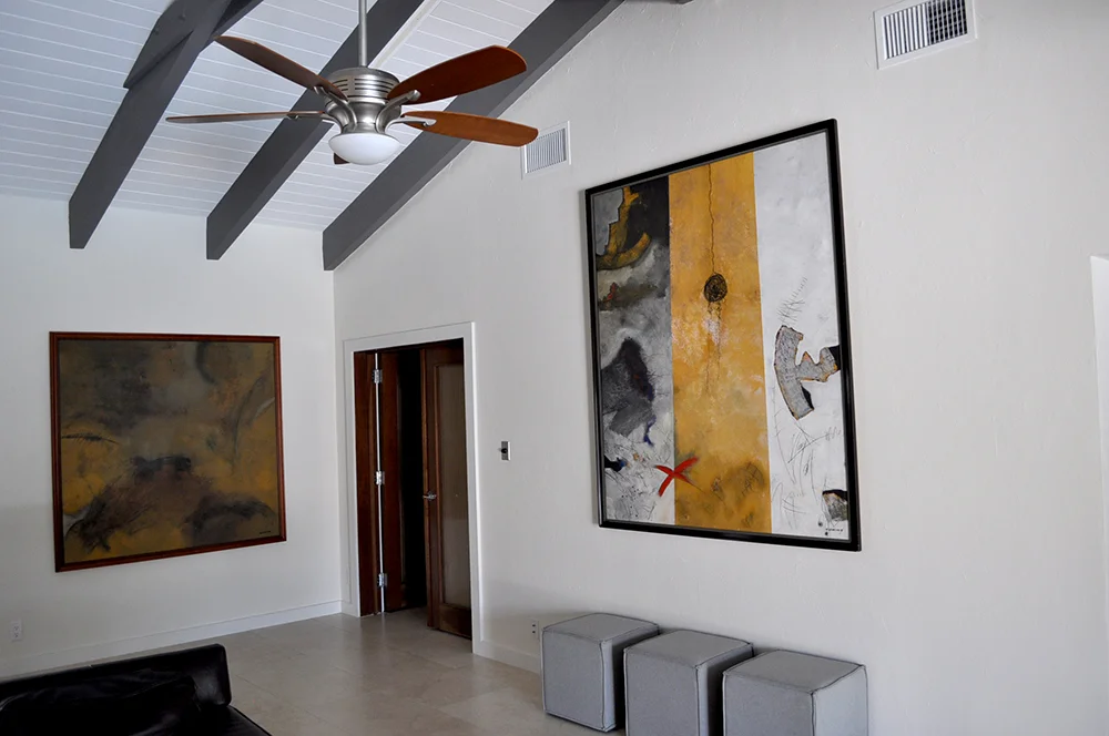 Living Room Wall After