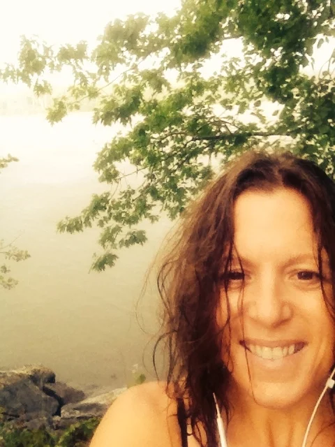  dancing in a rainstorm in Maine and loving myself up