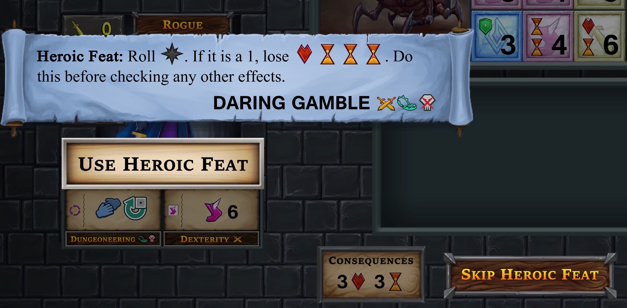 Be heroic, if you're sure!
