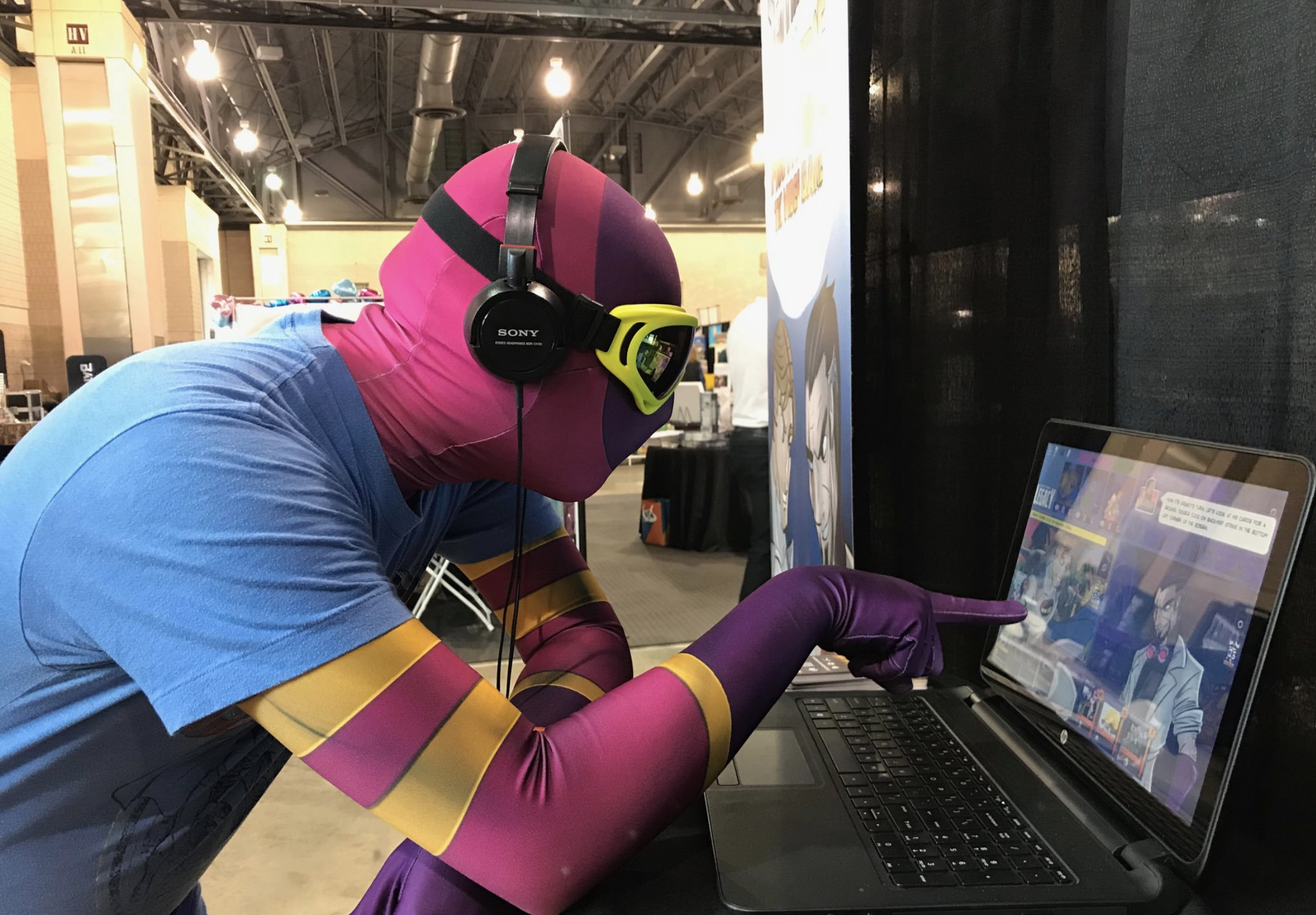 PAX Unplugged 2017 - Jeremy as Guise as a Con Attendee