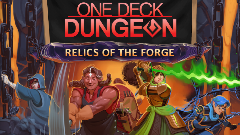 One Deck Dungeon: Relics of the Forge Now Available