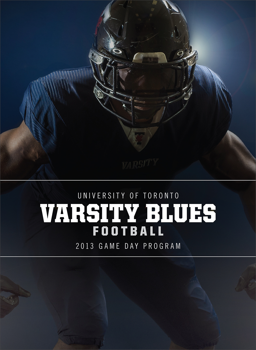 Varsity Blues Football Game-day brochure