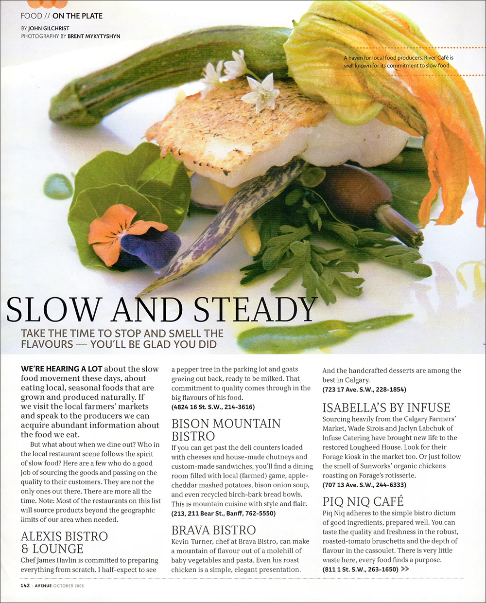 Avenue - Food Feature