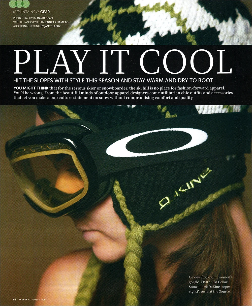 Avenue - Fashion Feature
