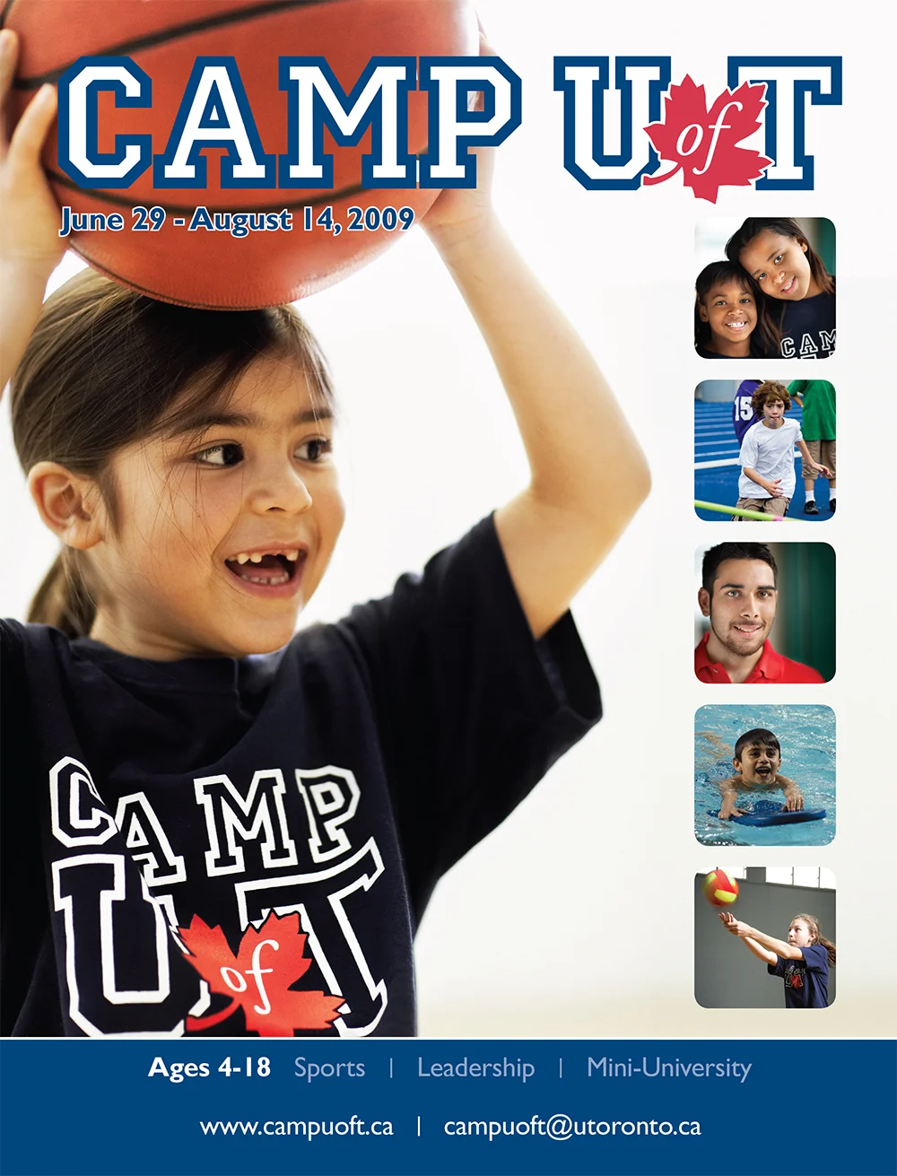 Camp U of T Program 2009 - Cover
