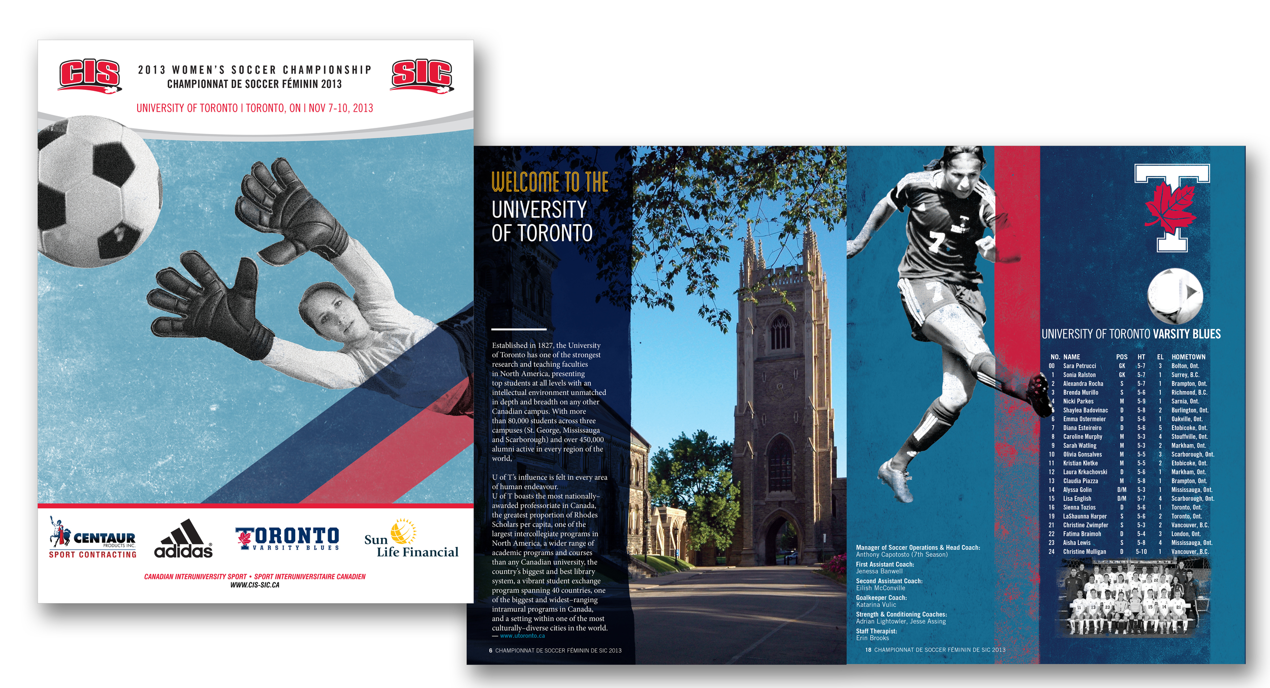 CIS Women's soccer Championship - Event Program