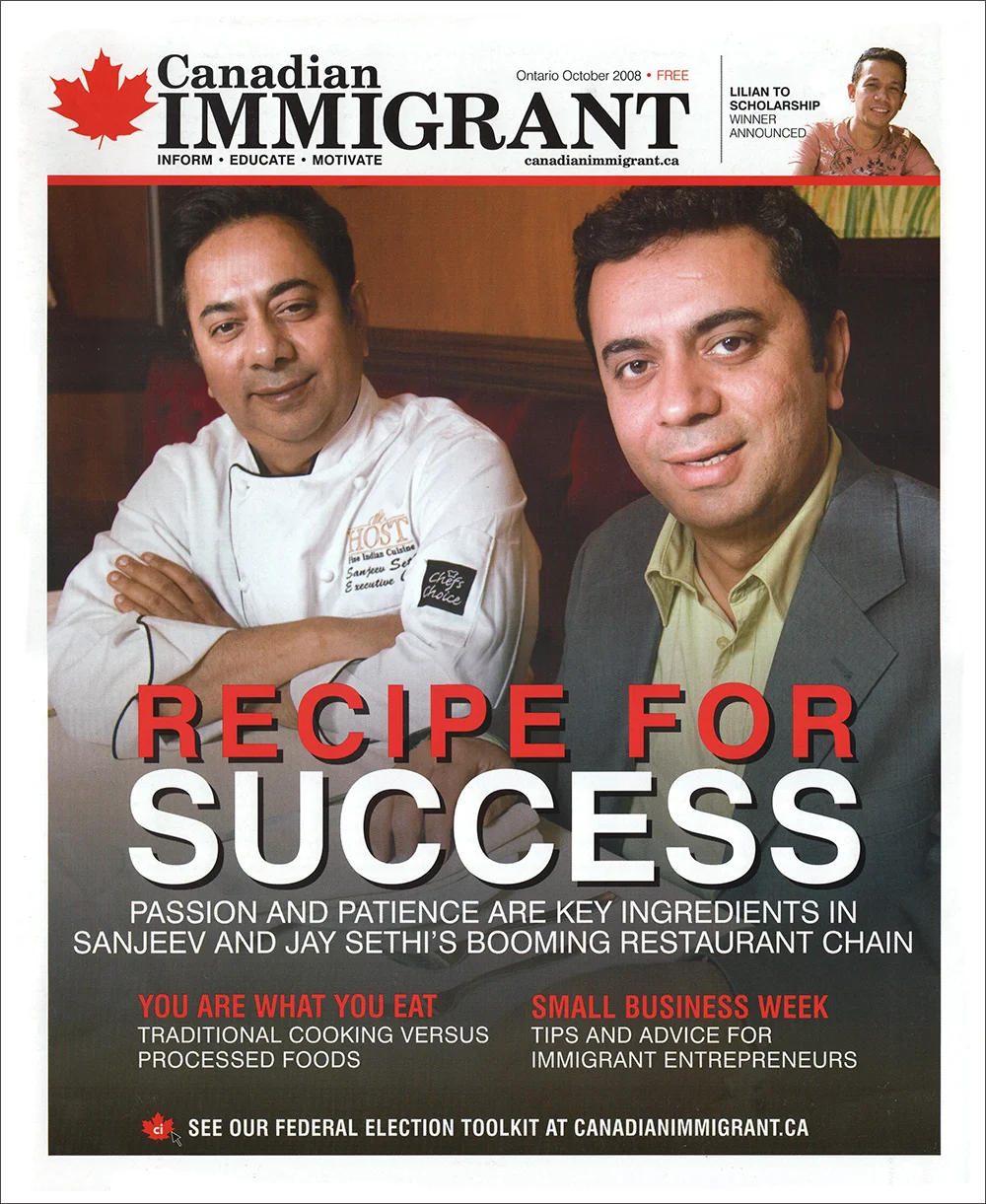 Canadian Immigrant October 2008 (ON.) - Cover