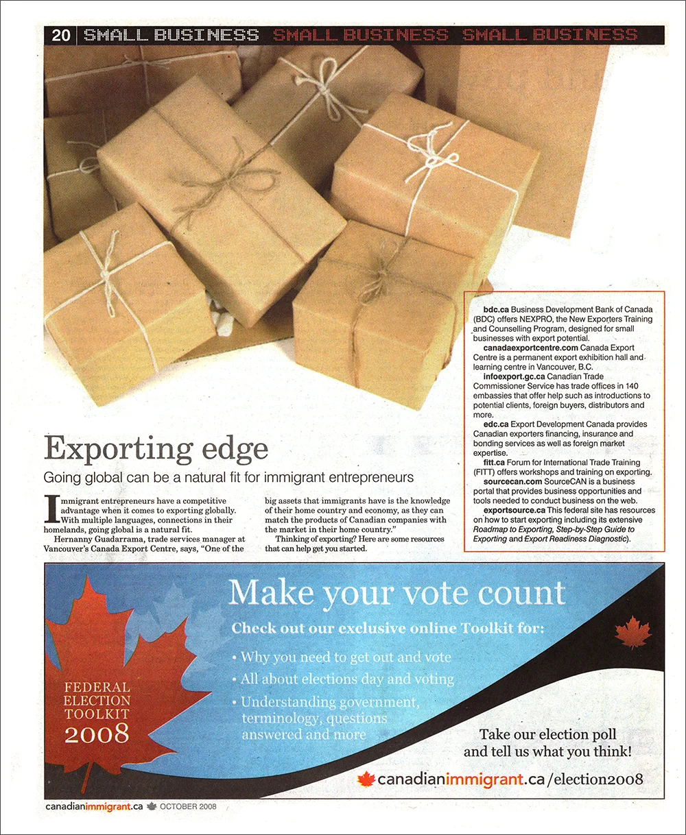 Canadian Immigrant  - Editorial