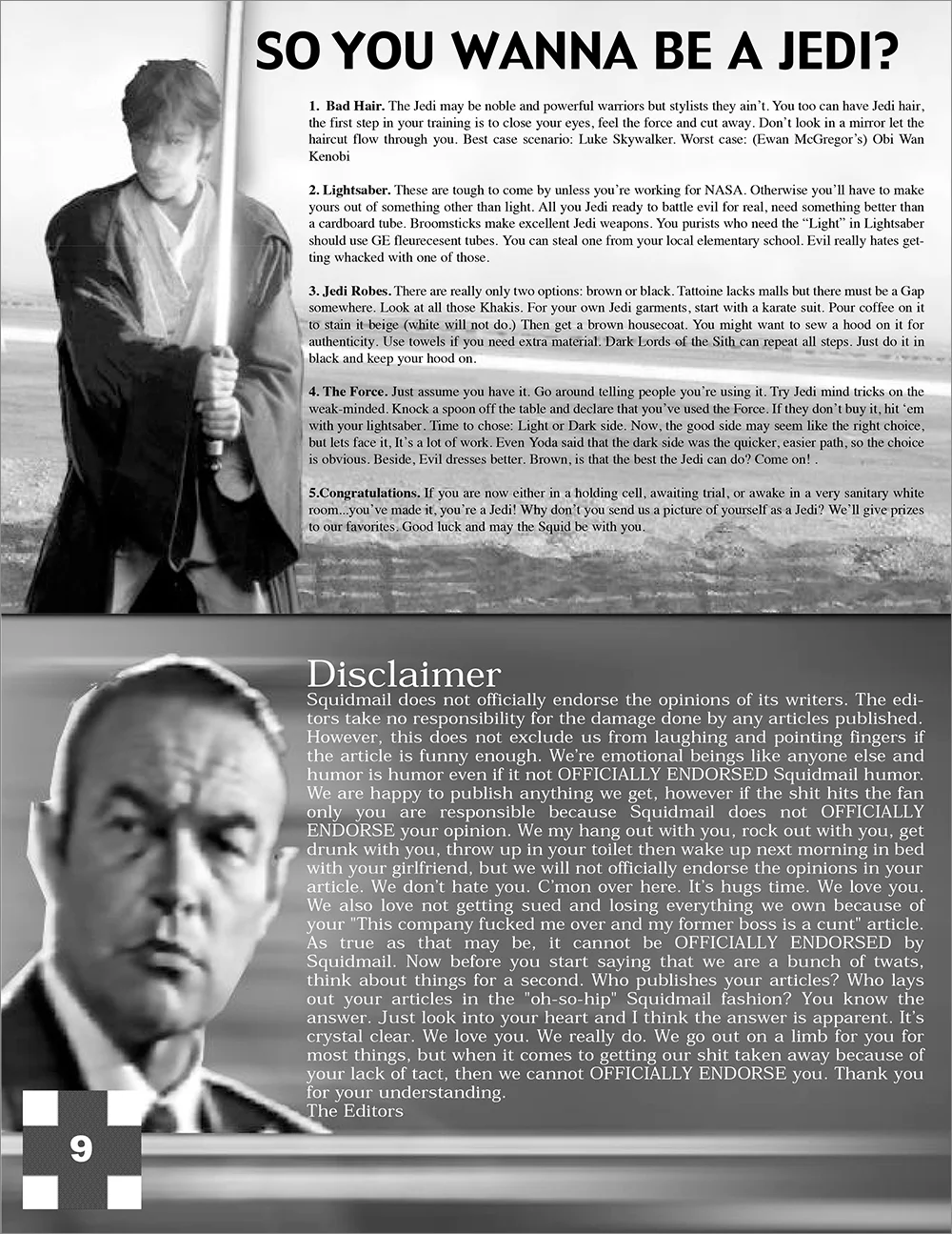 Squidmail - Editorial