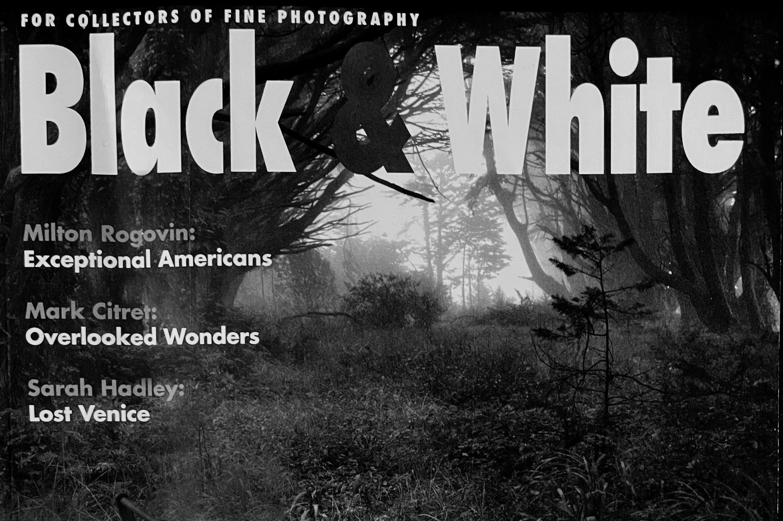 Lost Venice featured in Black &amp; White Magazine