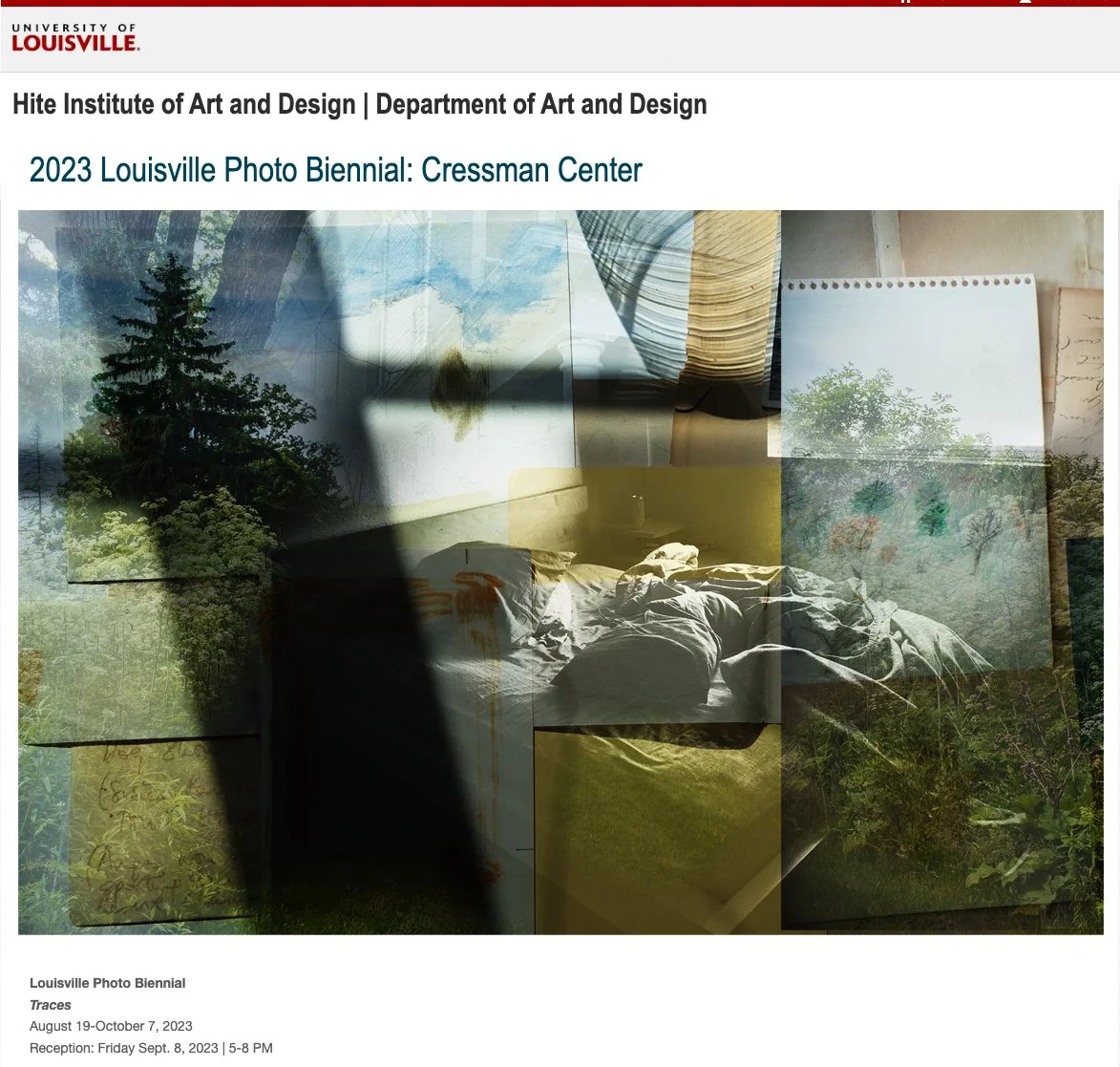 Louisville Photo Biennial - Traces