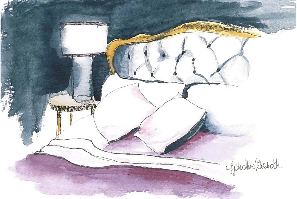 LYdia Marie Elizabeth Interior Illusration Portrait