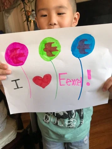 Benson Wang, Age 5