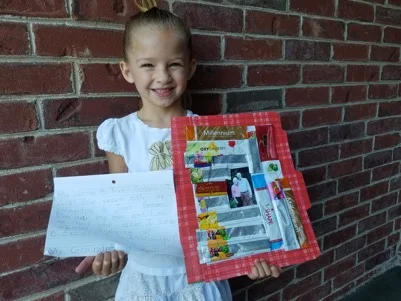 Kimi Belnap, Age 6