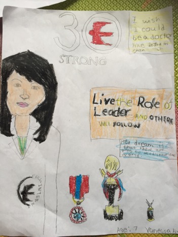 Vanessa Lin, Age 7