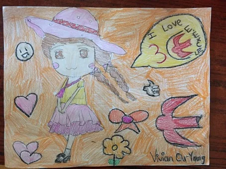 Vivian Ou-Yang, Age 9
