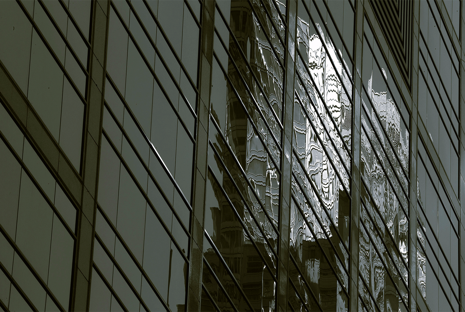 Graham French - Reflections - A Study of the Vertical City