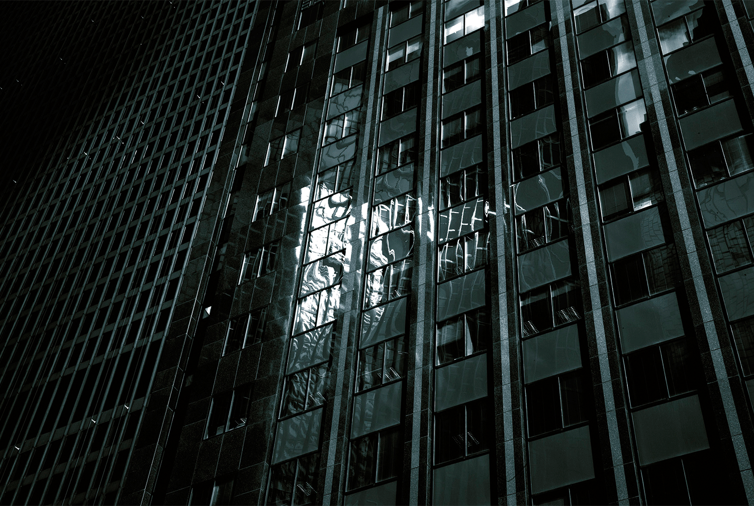 Graham French - Reflections - A Study of the Vertical City