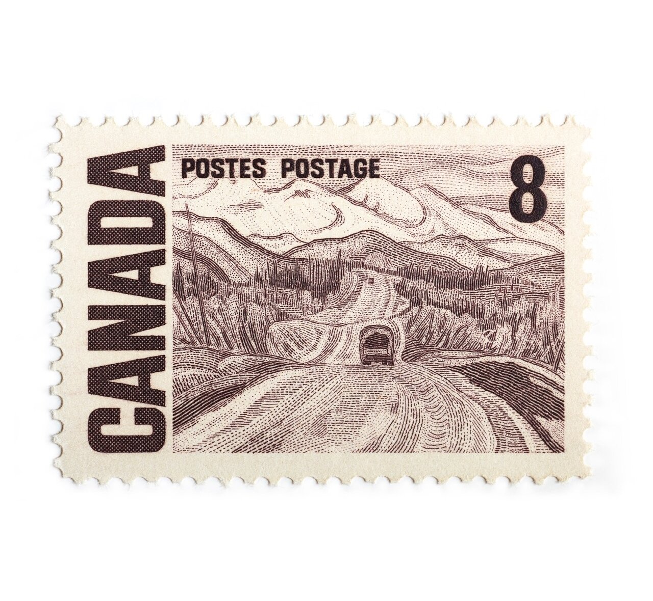 Canada Stamp - 8 cents