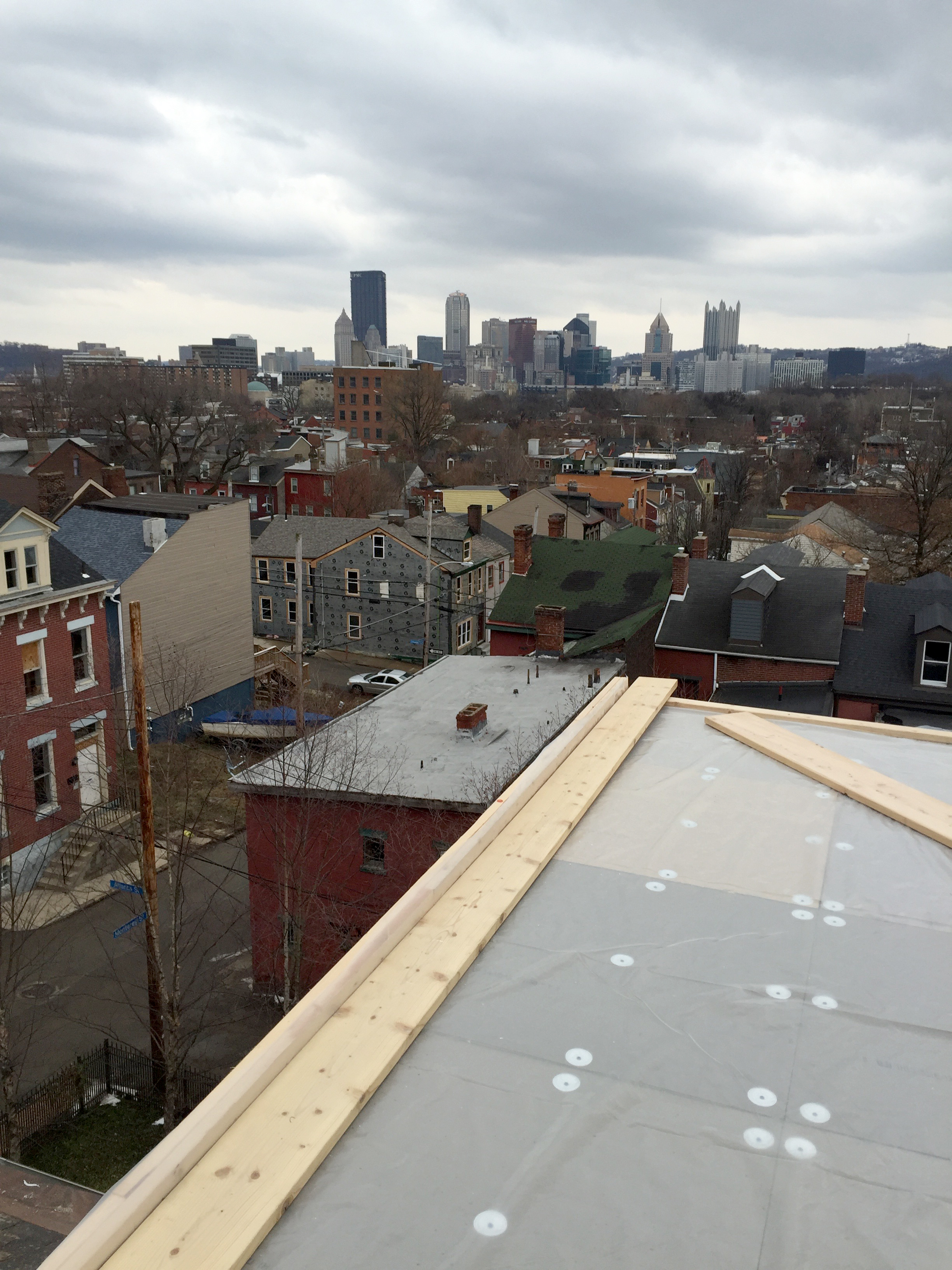The view from the top!
