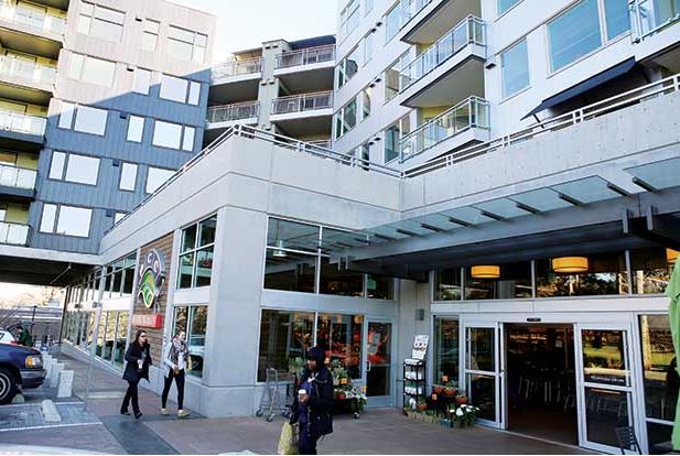 The new Angeline Apartments complex, which opened last summer, brings 193 living units—and a new PCC grocery store—just north of the heart of Columbia City