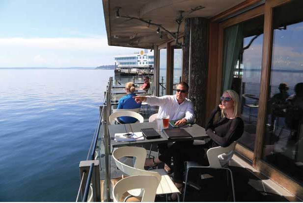 The endless view at Six Seven on Seattle’s waterfront