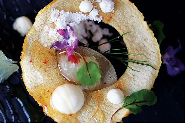 The delicate duck liver mousse small plate from Eden Hill on Queen Anne Hill is almost too pretty to eat PHOTO CREDIT: PHOTOS BY ANDREA COAN