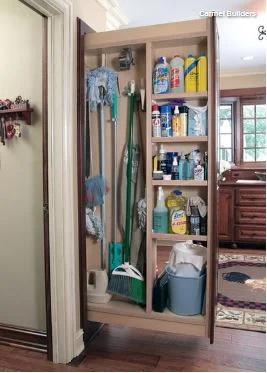 Small Wonders 9 Space Saving Broom Closets Bergdahl Real Property