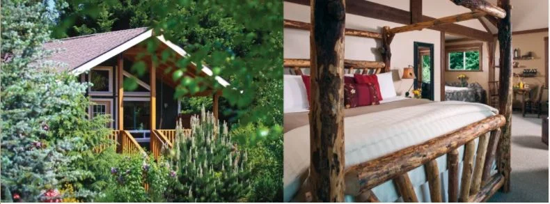 The cabins at Carson Ridge.&amp;nbsp;IMAGE:&amp;nbsp;COURTESY CARSON RIDGE LUXURY CABINS / JIM MOTES PHOTOGRAPHY